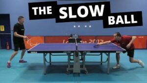 The Slow Ball - A useful tactic to disrupt the rhythm of your opponent