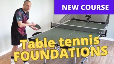 Table Tennis Foundations Course