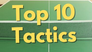 Top 10 tactics to win points in local league table tennis